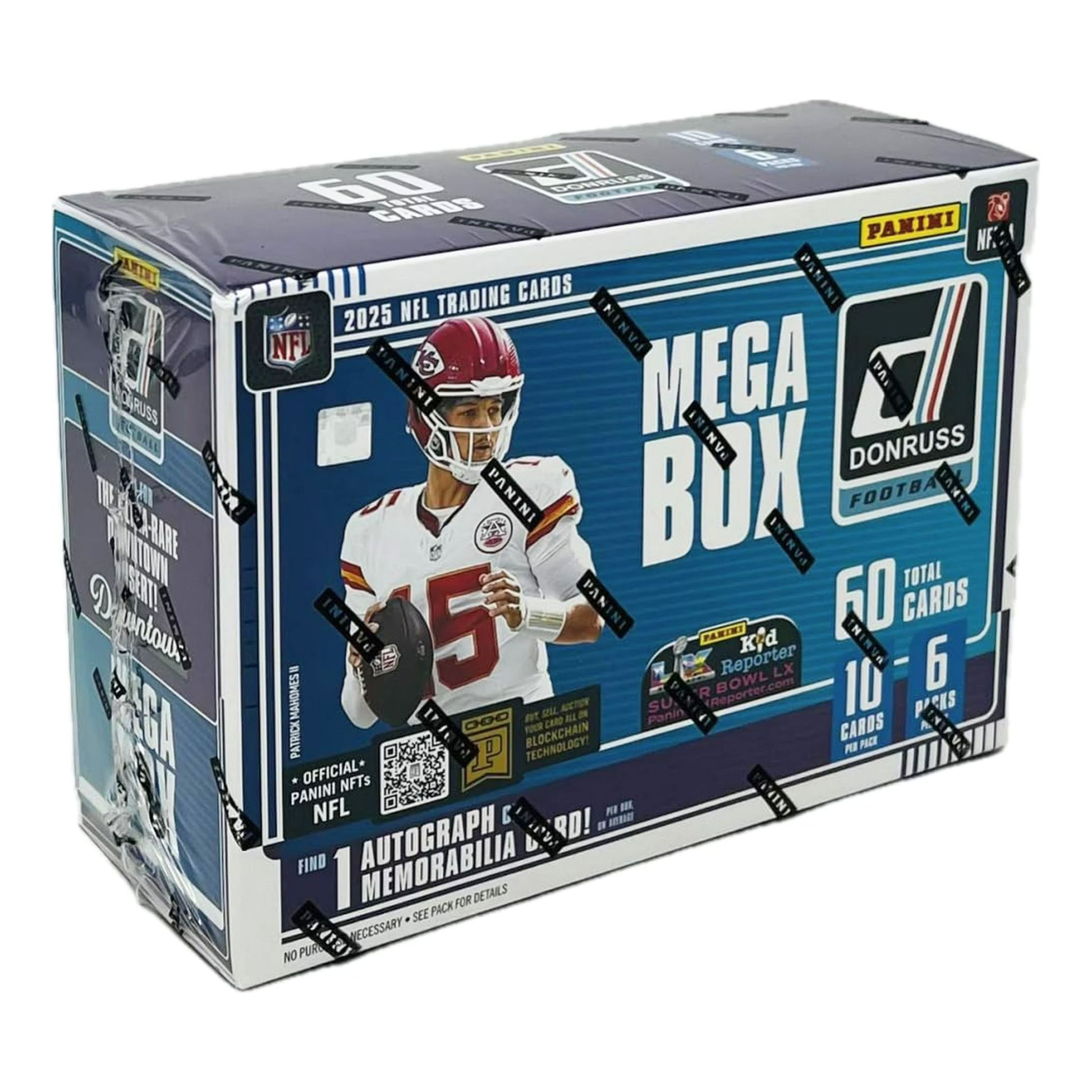 2025 Panini Donruss Football Mega Box (Blue Scope)