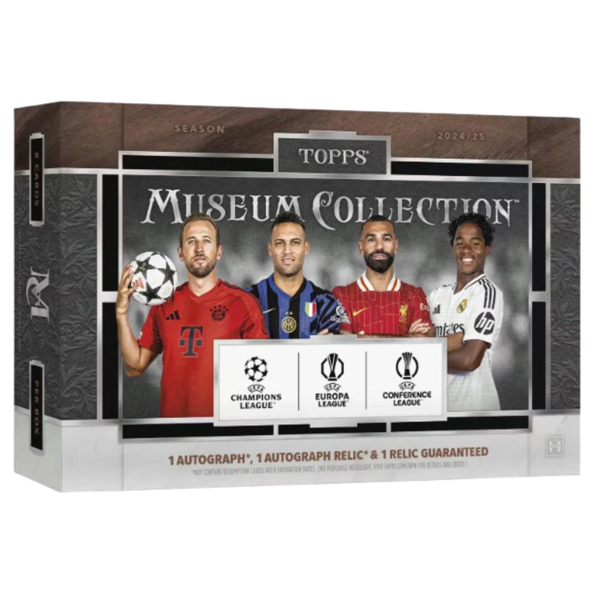 2024/25 Topps UEFA Club Competitions Museum Collection Soccer Hobby Box - Trading Card Market