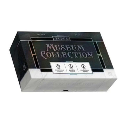 2024/25 Topps UEFA Club Competitions Museum Collection Soccer Hat Trick Box - Trading Card Market