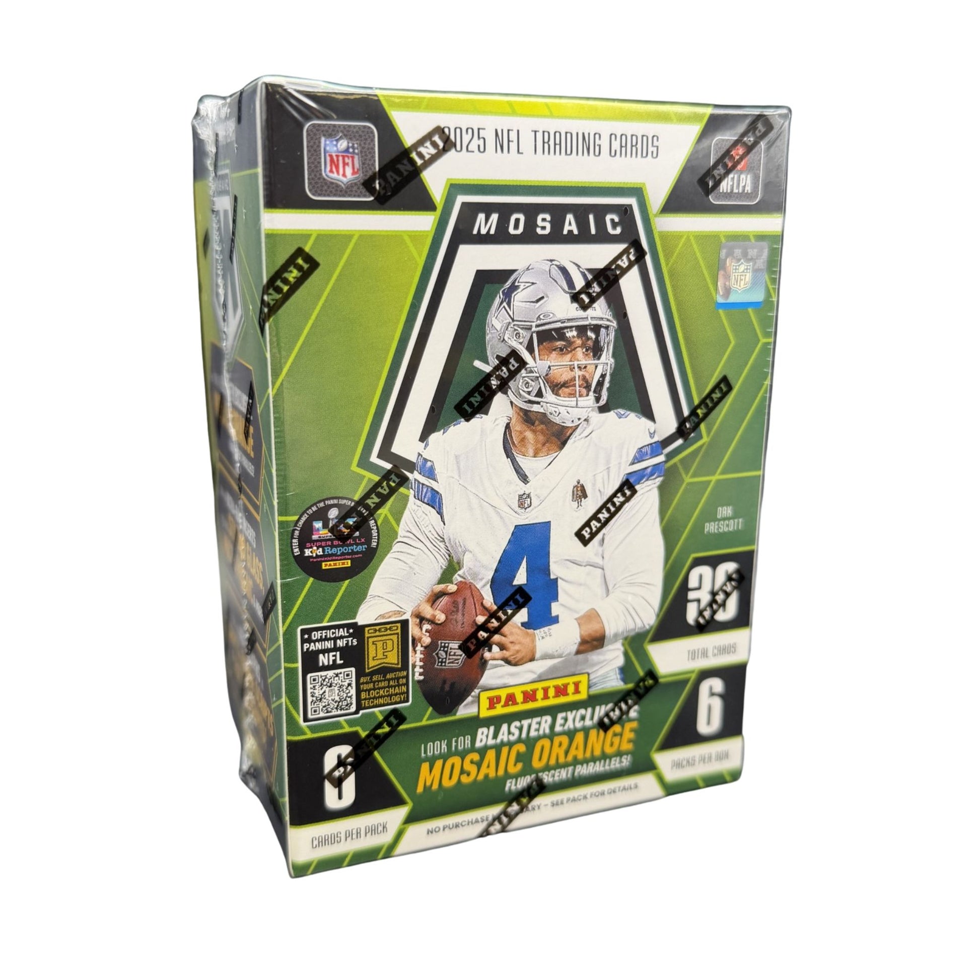 2025 Panini Mosaic Football Blaster Box - Trading Card Market