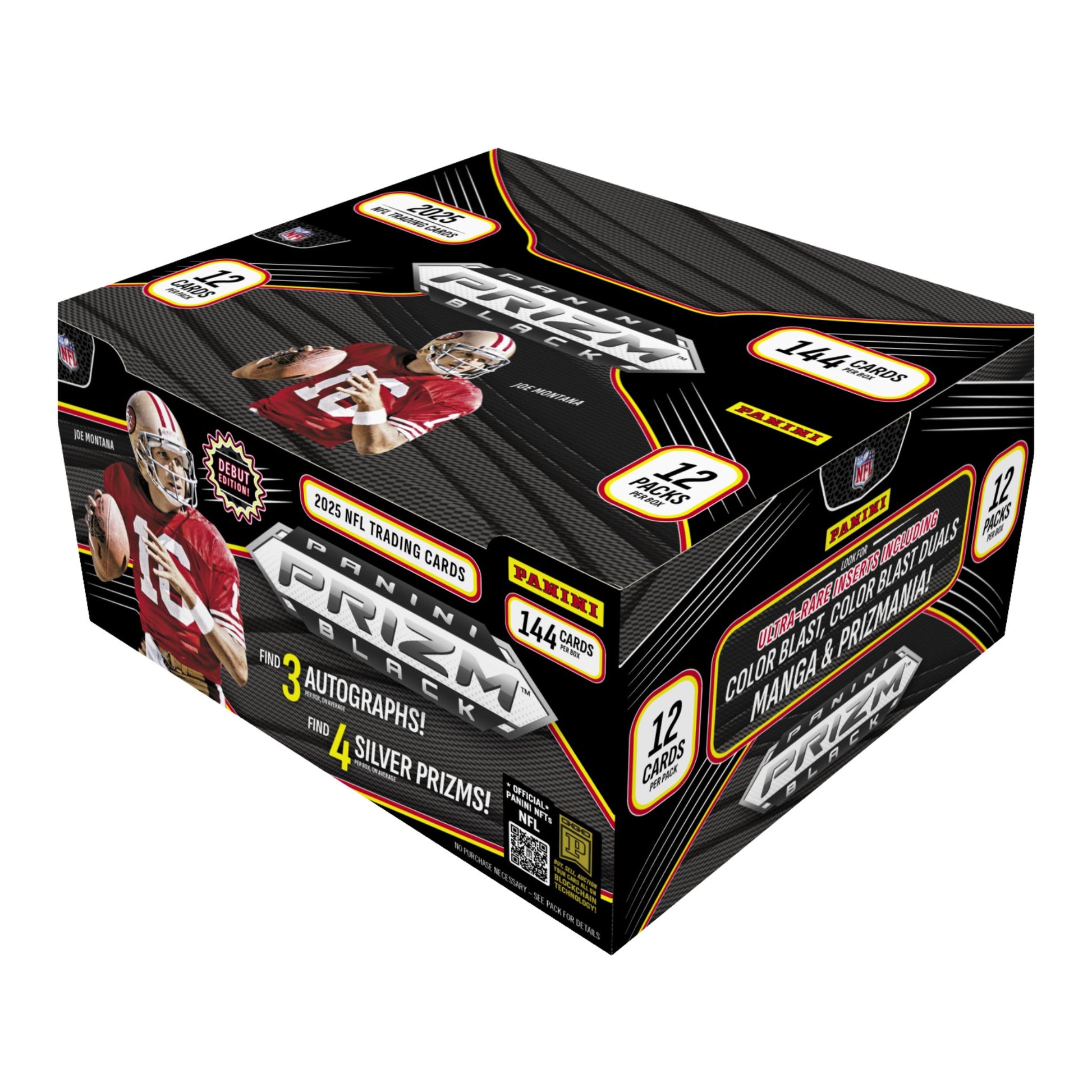 2025 Panini Prizm Black Football Hobby Box - Trading Card Market