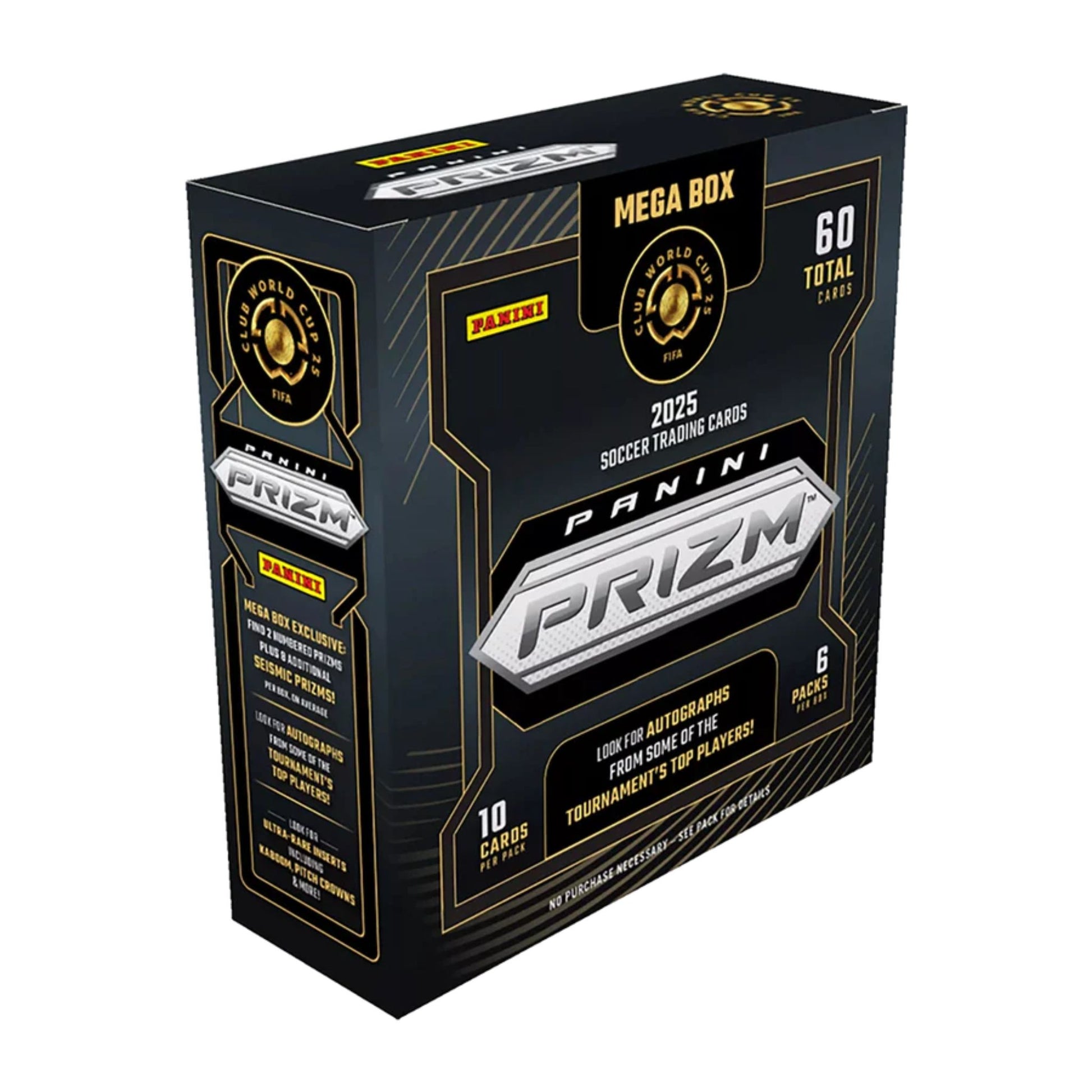2025 Panini Prizm FIFA Club World Cup Soccer Mega Box - Trading Card Market