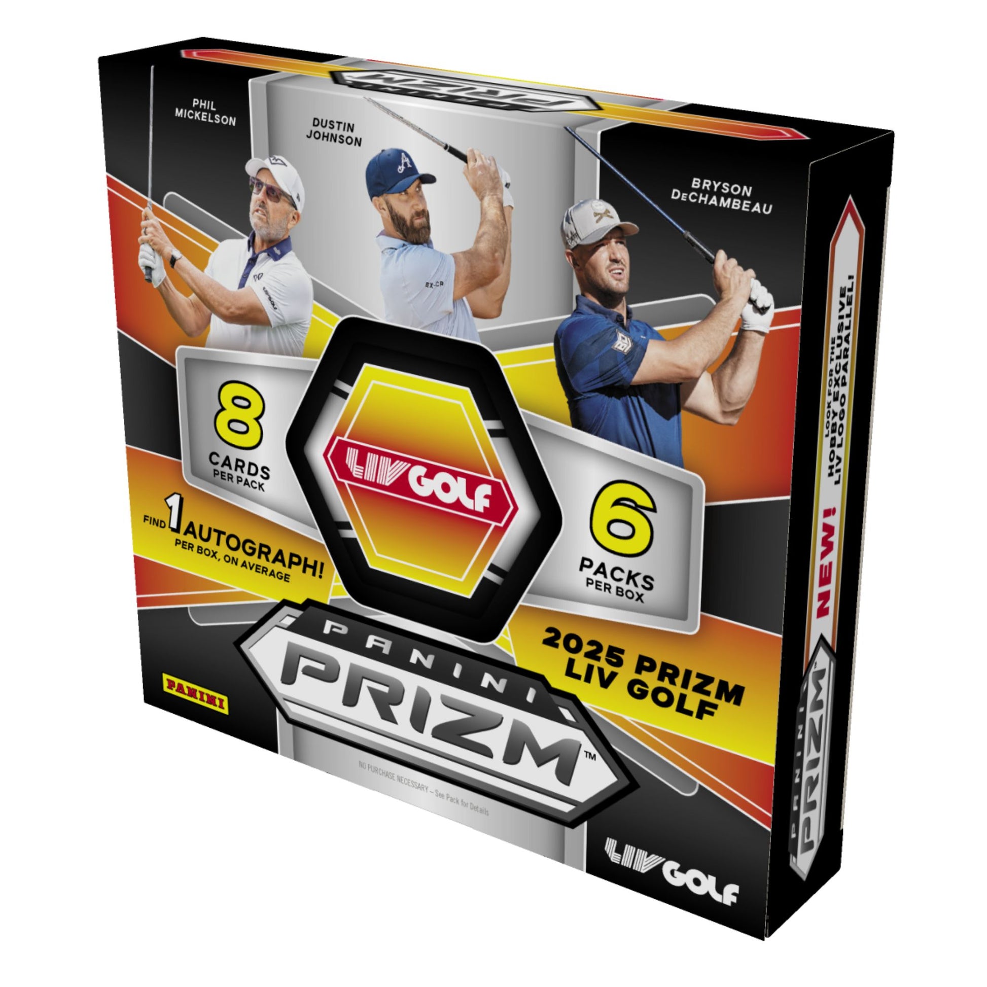 2025 Panini Prizm LIV Golf Hobby Box - Trading Card Market