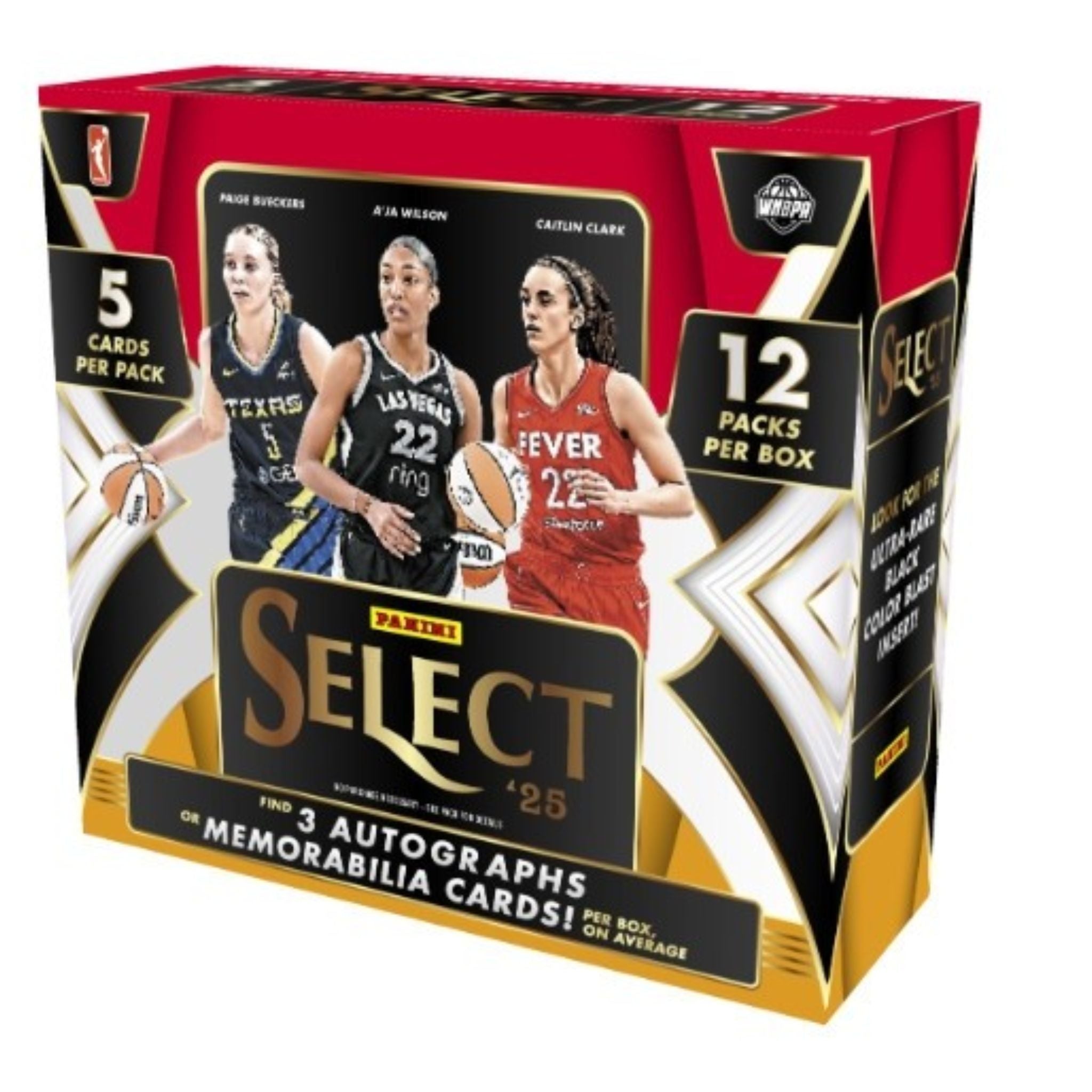 2025 Panini Select WNBA Basketball Hobby Box – Trading Card Market