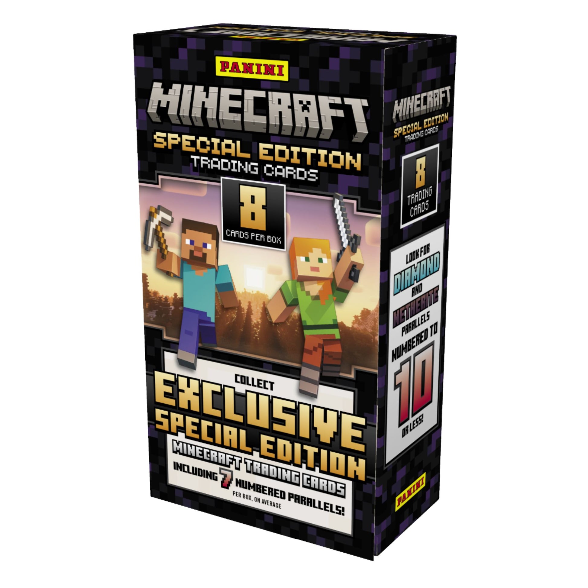 2025 Panini Special Edition Minecraft Hobby Box - Trading Card Market