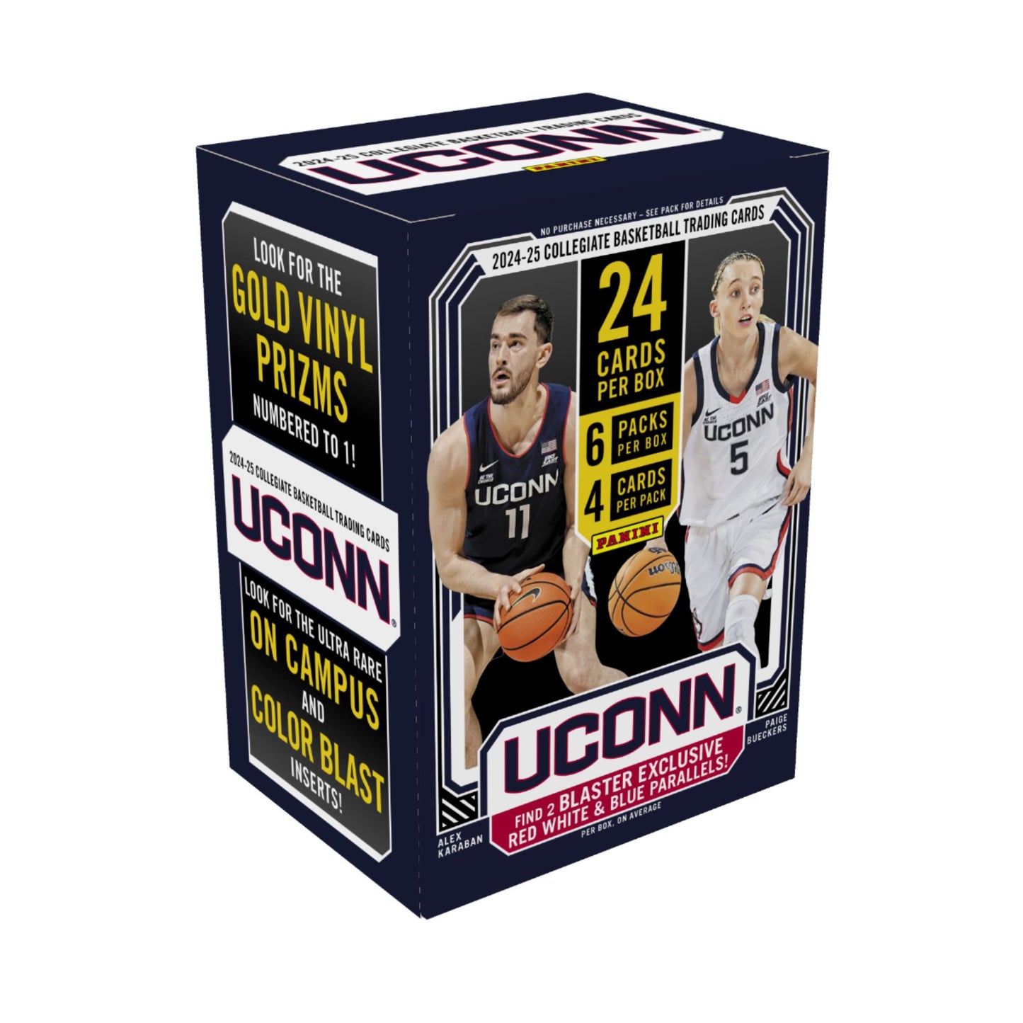 2025 Panini UConn Basketball Blaster Box (Back - to - School Sale) - Trading Card Market