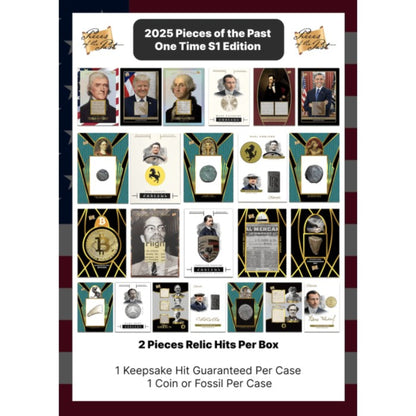 2025 Pieces of the Past One Time Edition Series 1 Box - Trading Card Market