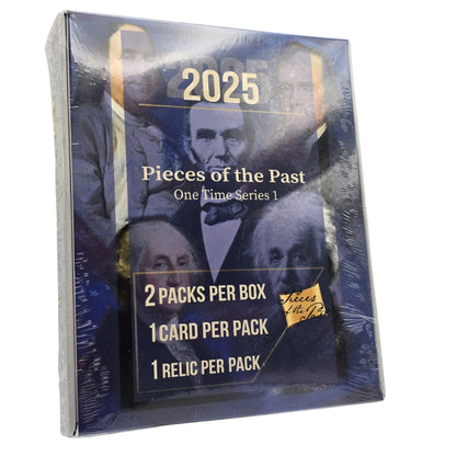 2025 Pieces of the Past One Time Edition Series 1 Box - Trading Card Market