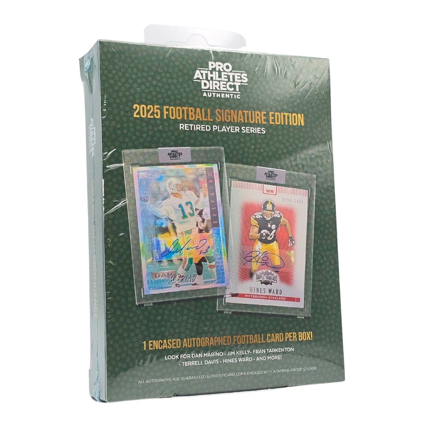2025 Pro Athletes Direct Retired Player Signature Edition Football Box - Trading Card Market