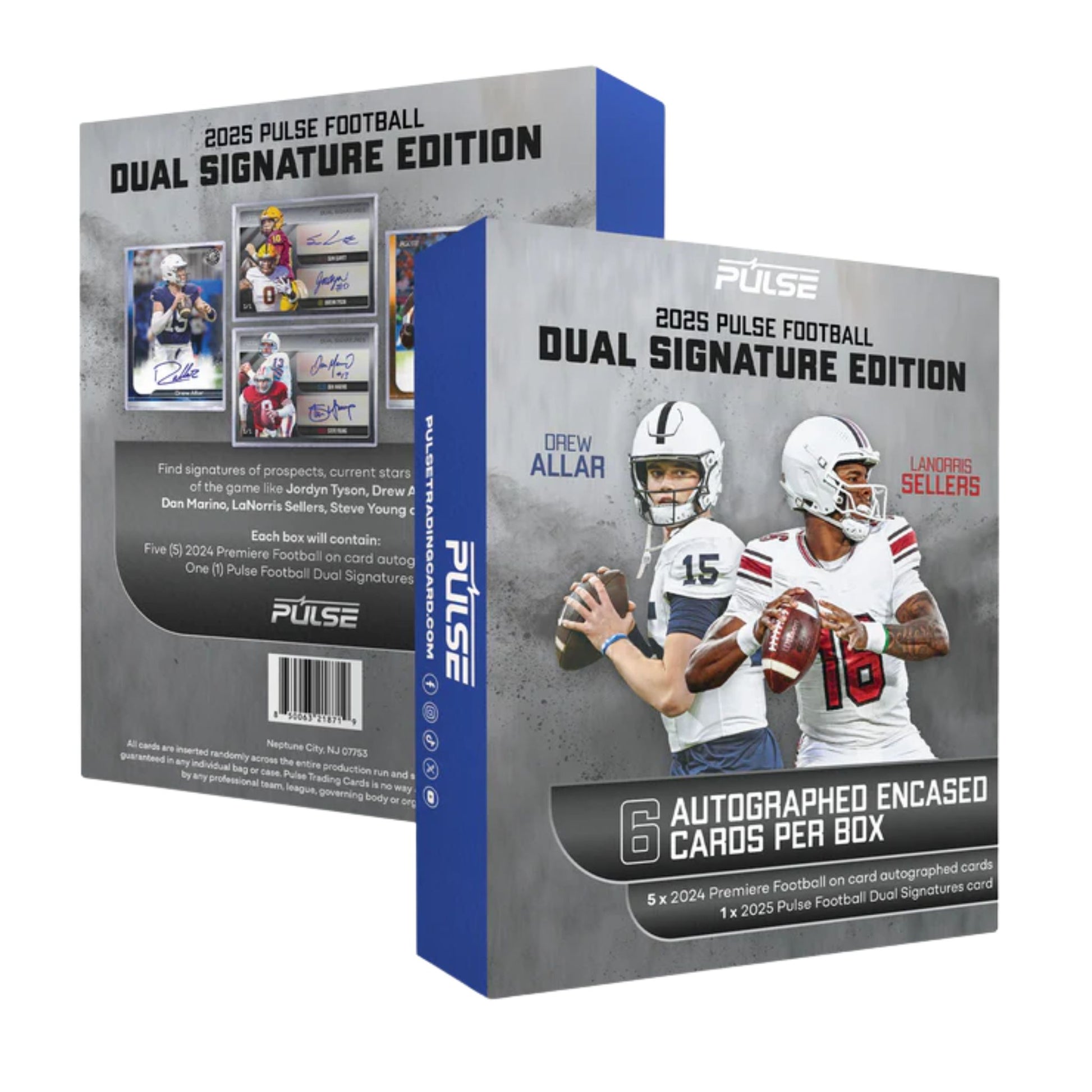 2025 Pulse Football Dual Signature Edition Hobby Box - Trading Card Market