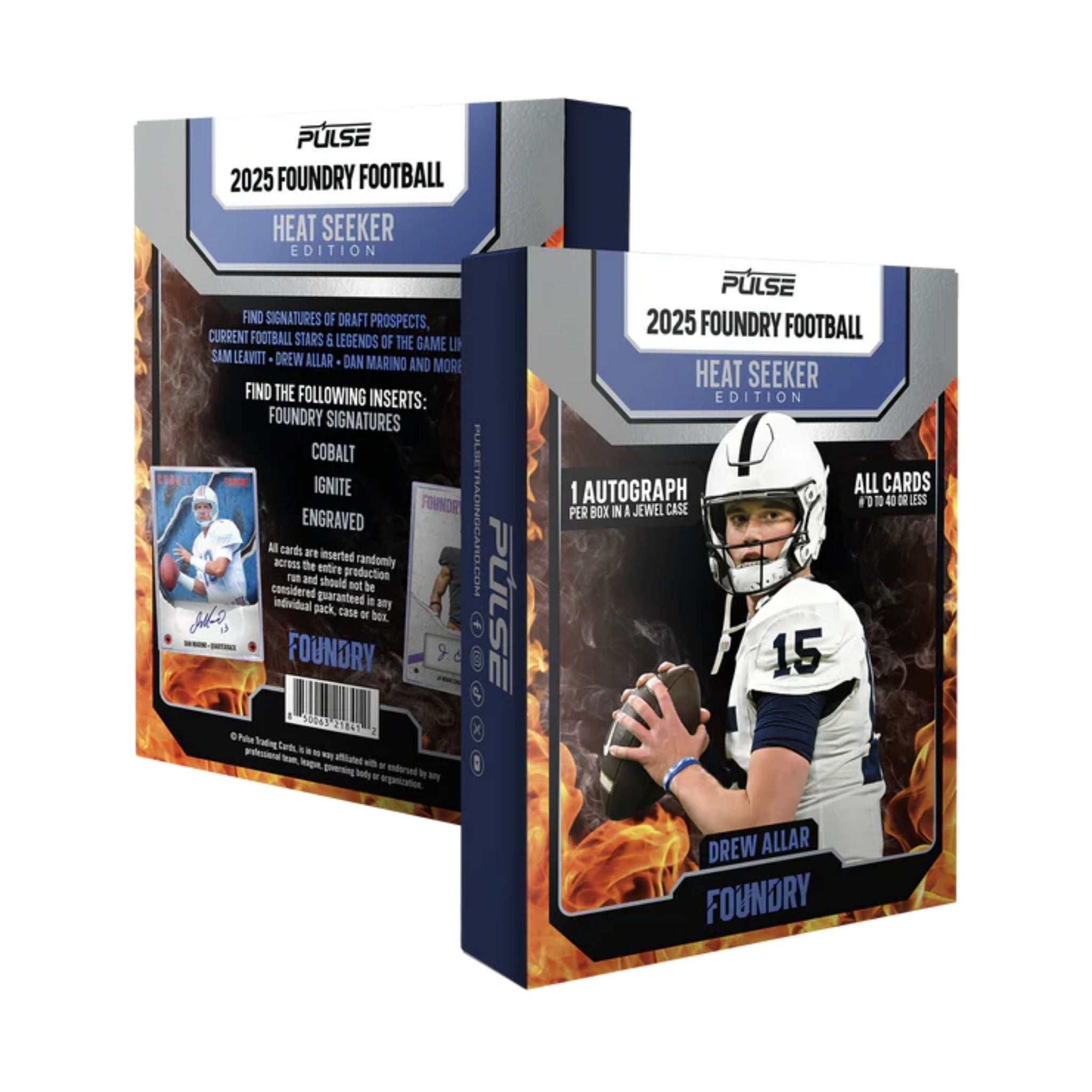 2025 Pulse Foundry Football Heat Seeker Edition Box – Trading Card