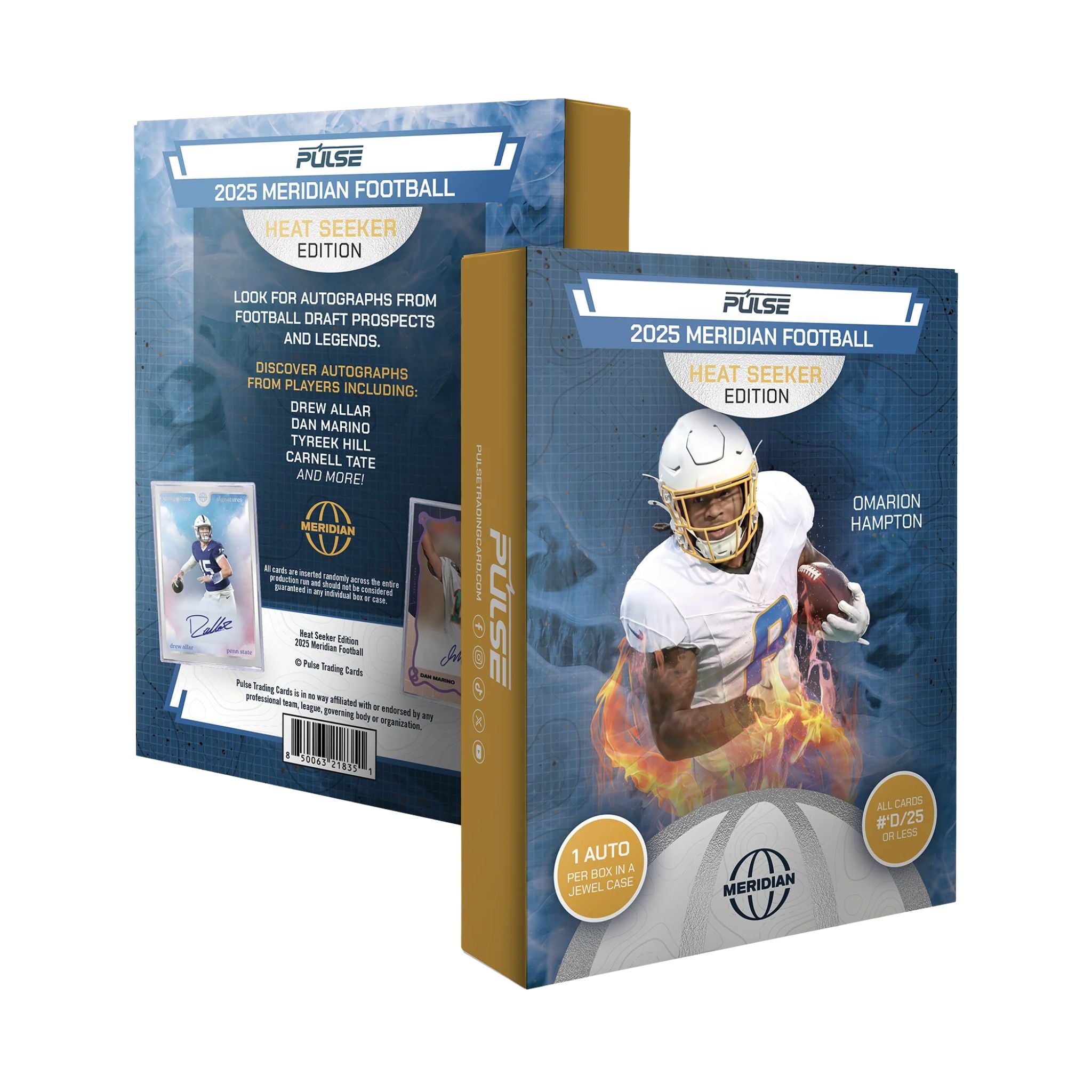 2025 Pulse Meridian Football Heat Seeker Edition Box – Trading