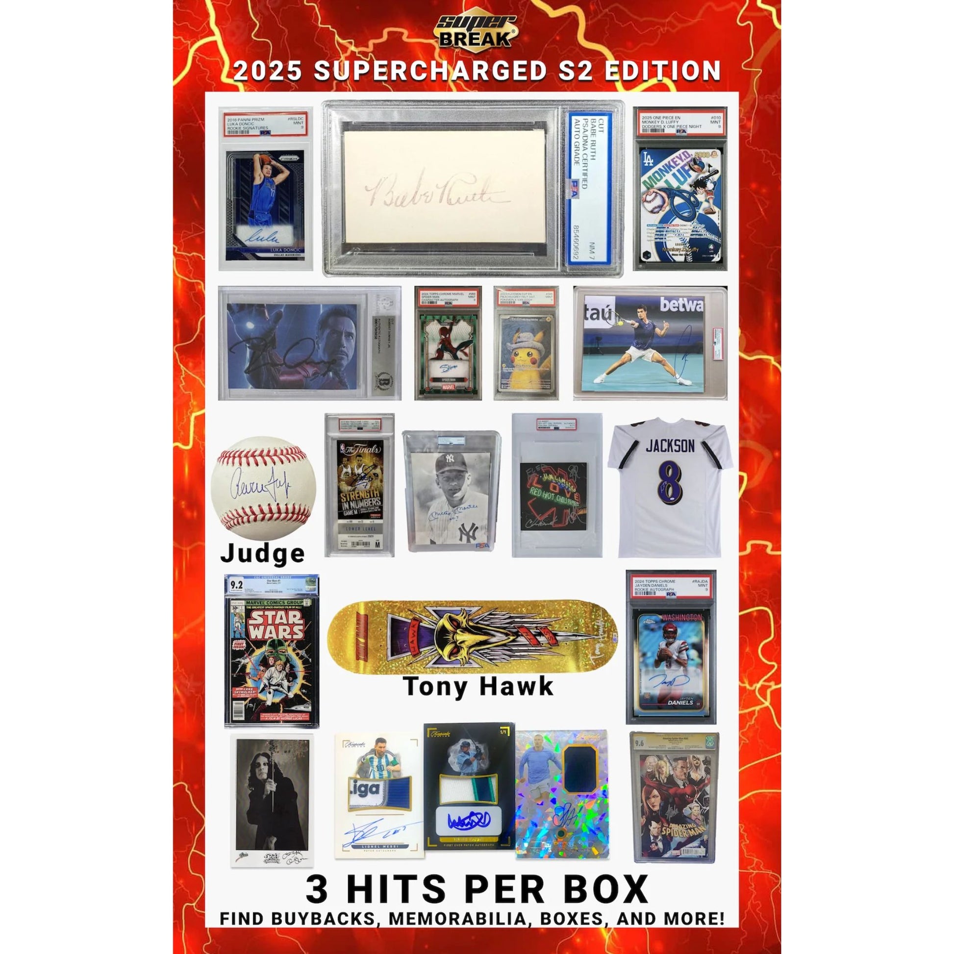 2025 Super Break Supercharged Series 2 Edition Box (Presell) - Trading Card Market