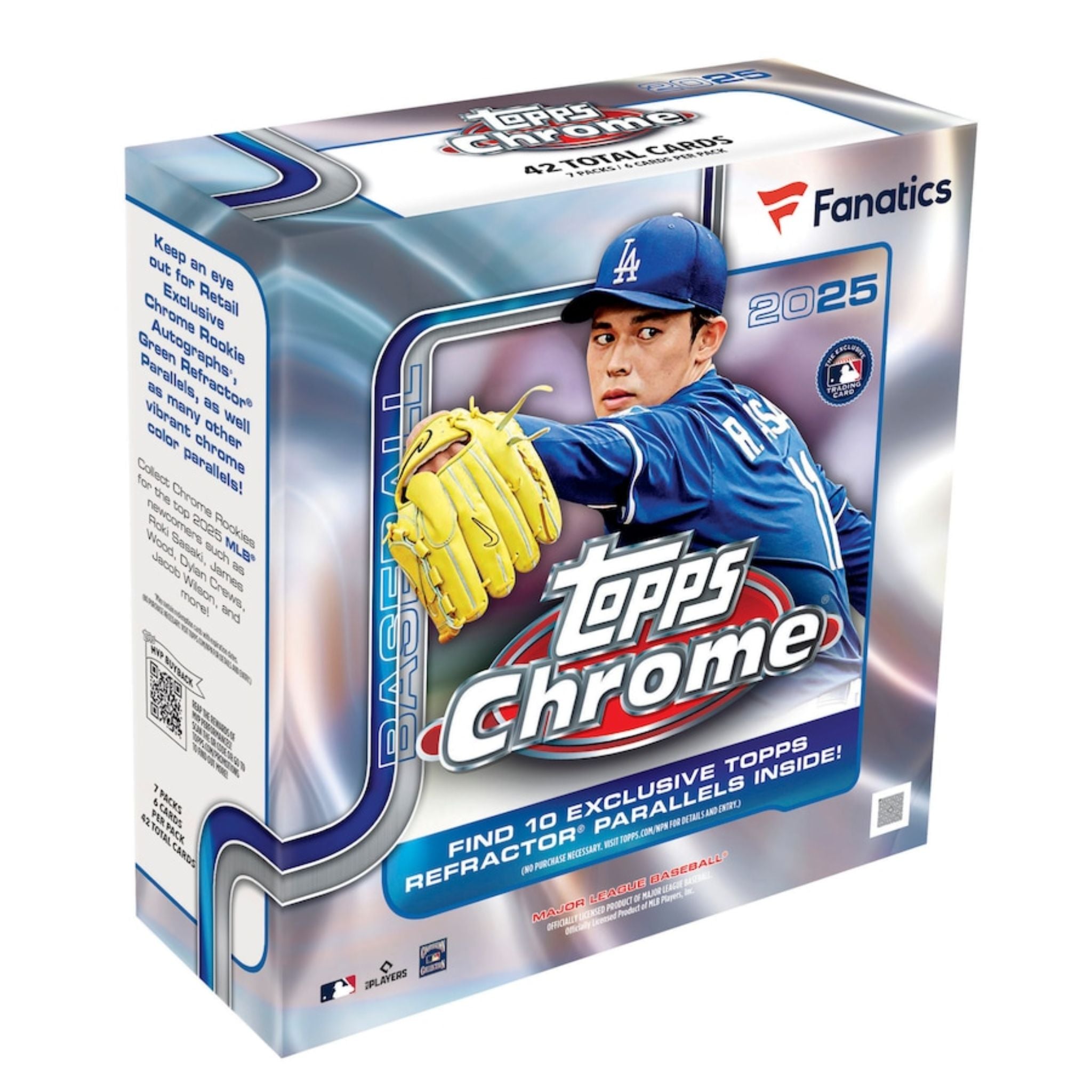 2025 Topps Chrome Baseball Fanatics Exclusive Mega Box – Trading