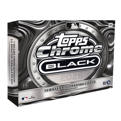 2025 Topps Chrome Black Baseball Hobby Box