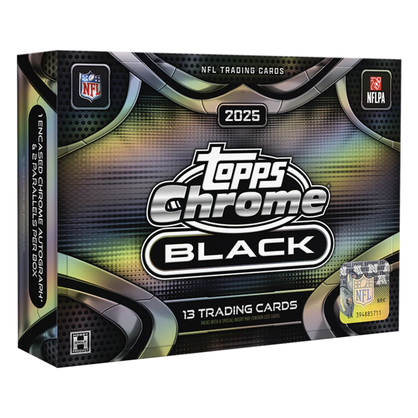 2025 Topps Chrome Black Football Hobby Box