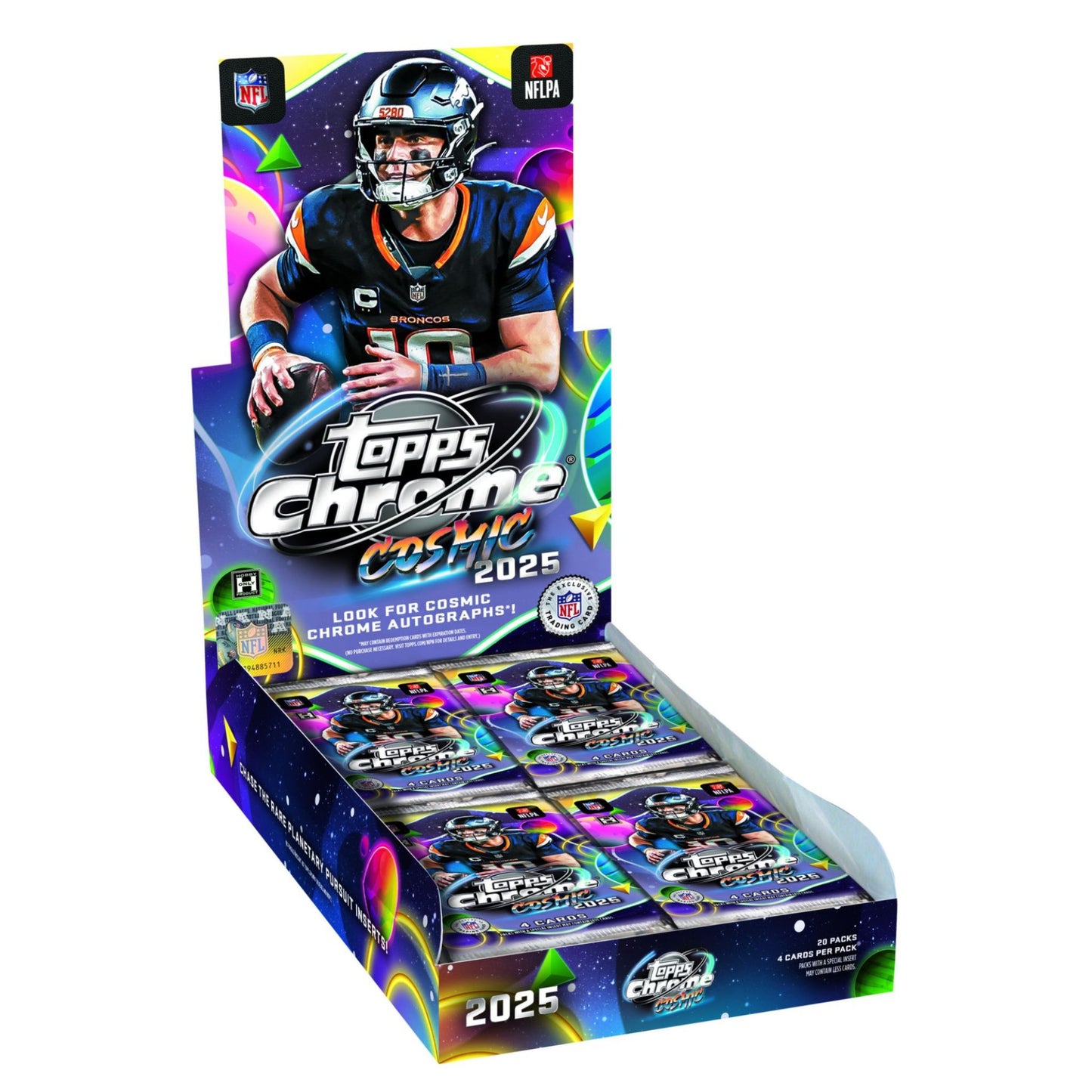 2025 Topps Chrome Cosmic Football Hobby Box (Presell) - Trading Card Market