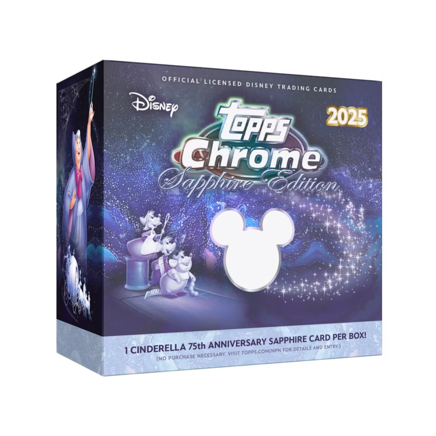2025 Topps Chrome Disney Sapphire Edition Box - Trading Card Market