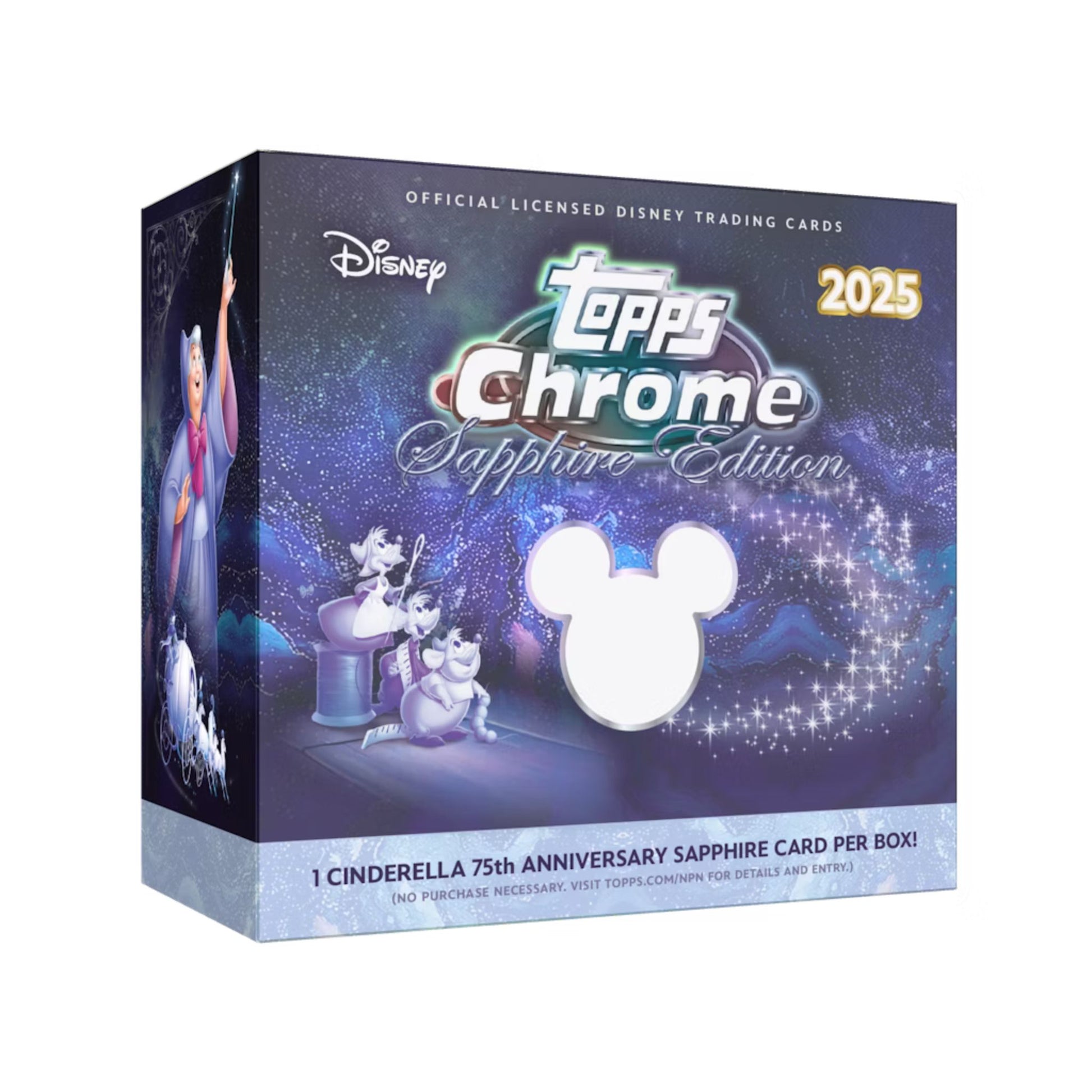 2025 Topps Chrome Disney Sapphire Edition Box - Trading Card Market
