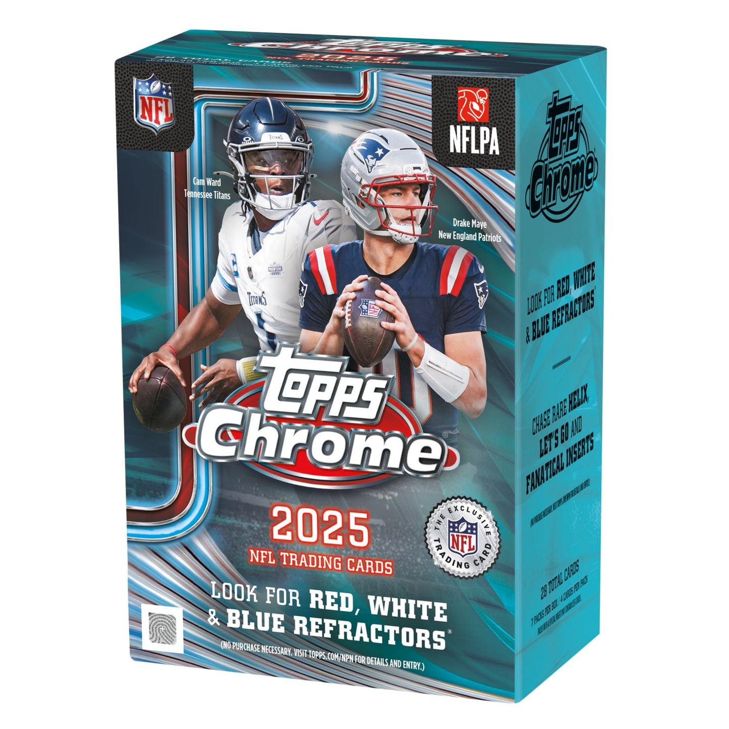 2025 Topps Chrome Football Blaster Box - Trading Card Market