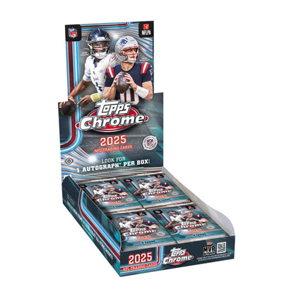 2025 Topps Chrome Football Hobby Box - Trading Card Market