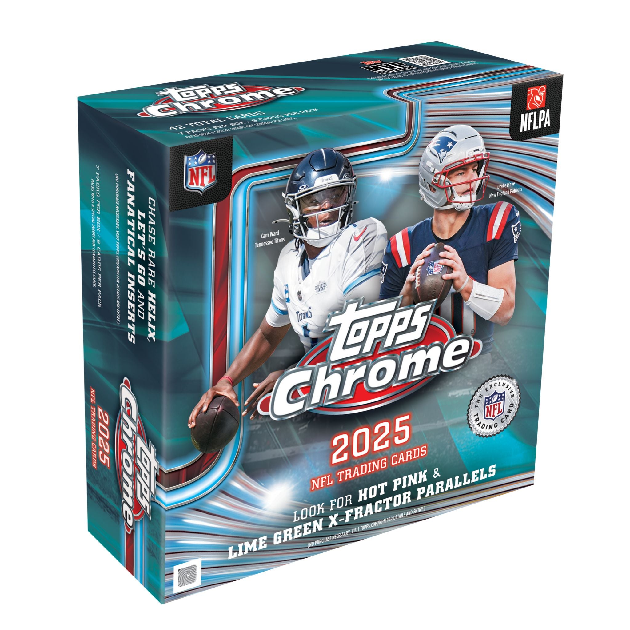 2025 Topps Chrome Football Mega Box – Trading Card Market