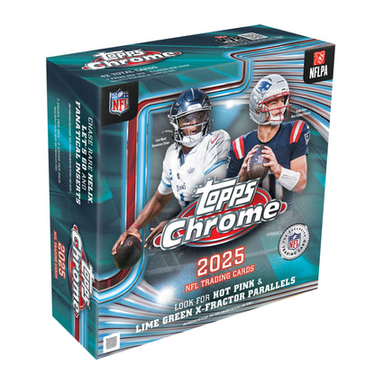 2025 Topps Chrome Football Mega Box - Trading Card Market