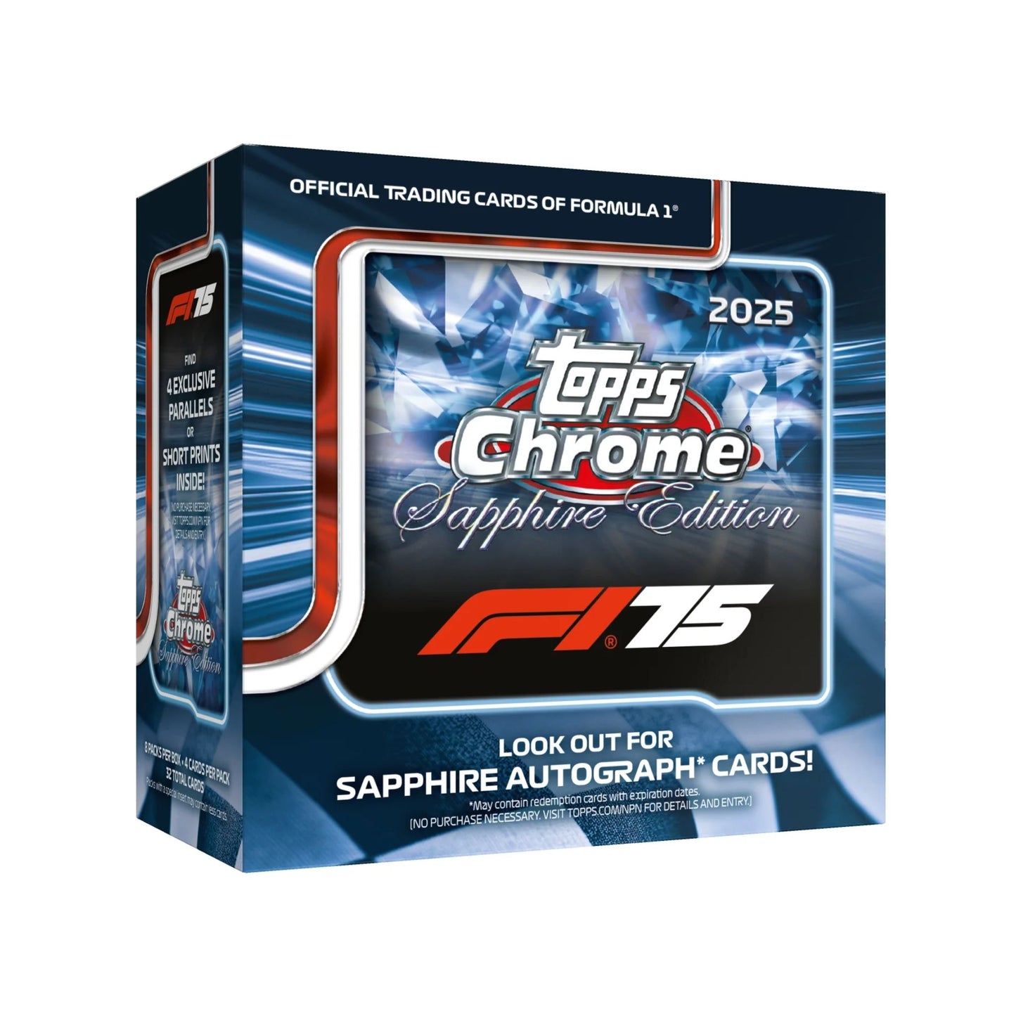 2025 Topps Chrome Formula 1 Racing Sapphire Edition Box - Trading Card Market
