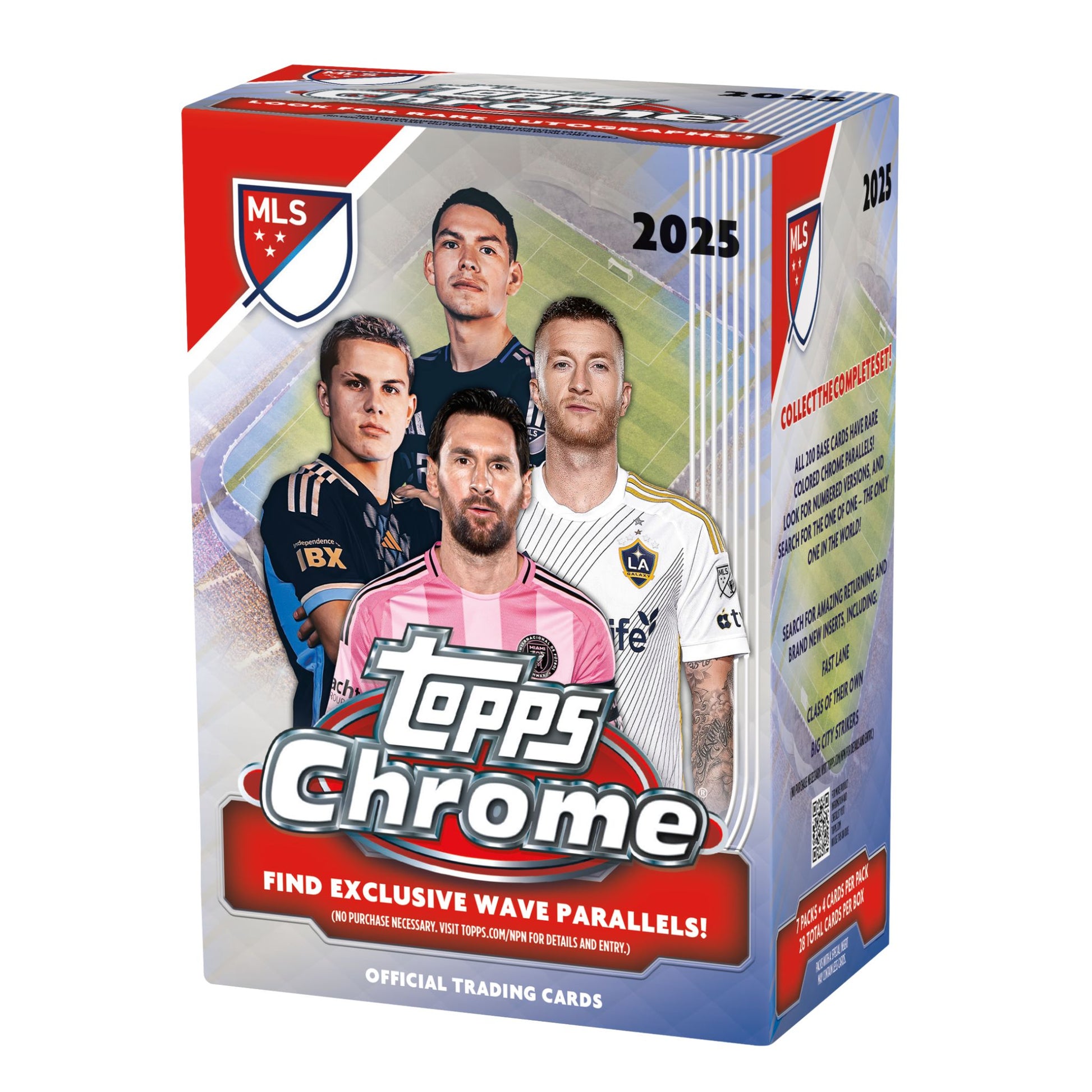2025 Topps Chrome MLS Soccer Blaster Box (Presell) - Trading Card Market