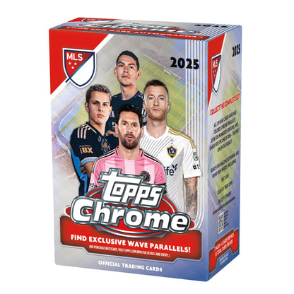 2025 Topps Chrome MLS Soccer Blaster Box (Presell) - Trading Card Market