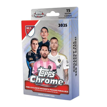 2025 Topps Chrome MLS Soccer Hanger Box - Trading Card Market