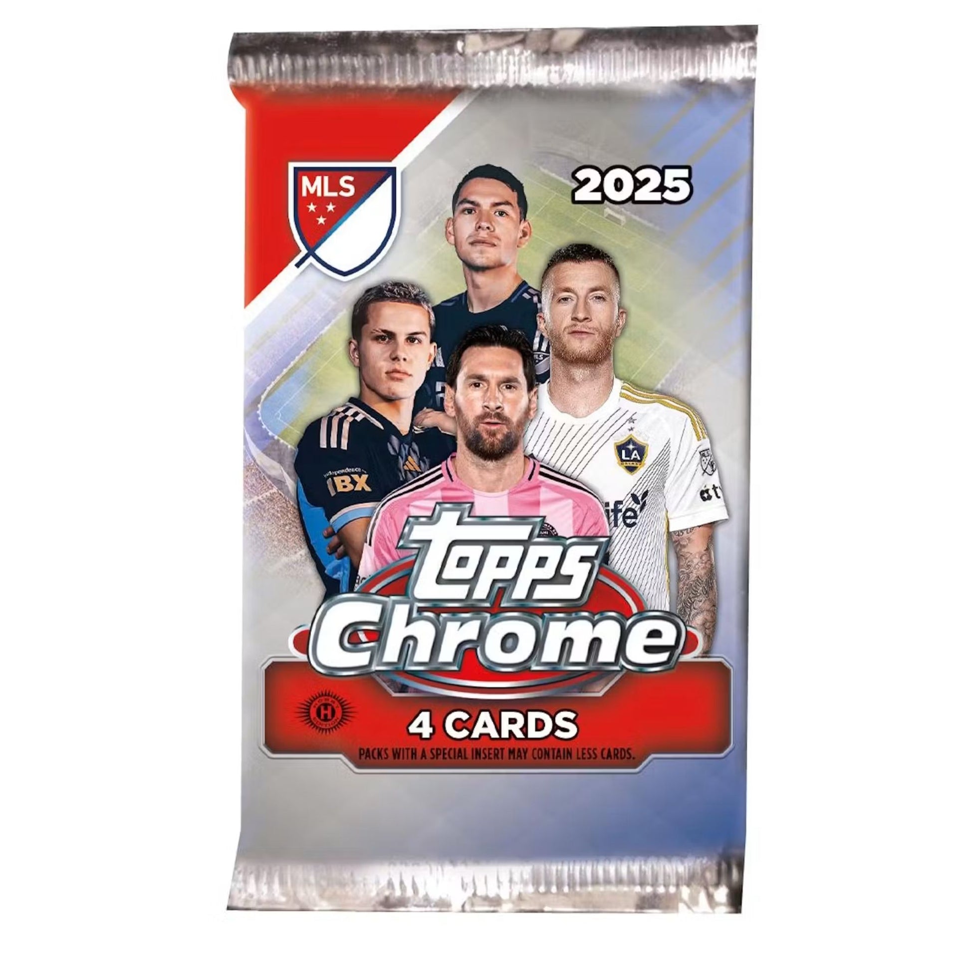 2025 Topps Chrome MLS Soccer Hobby Pack - Trading Card Market