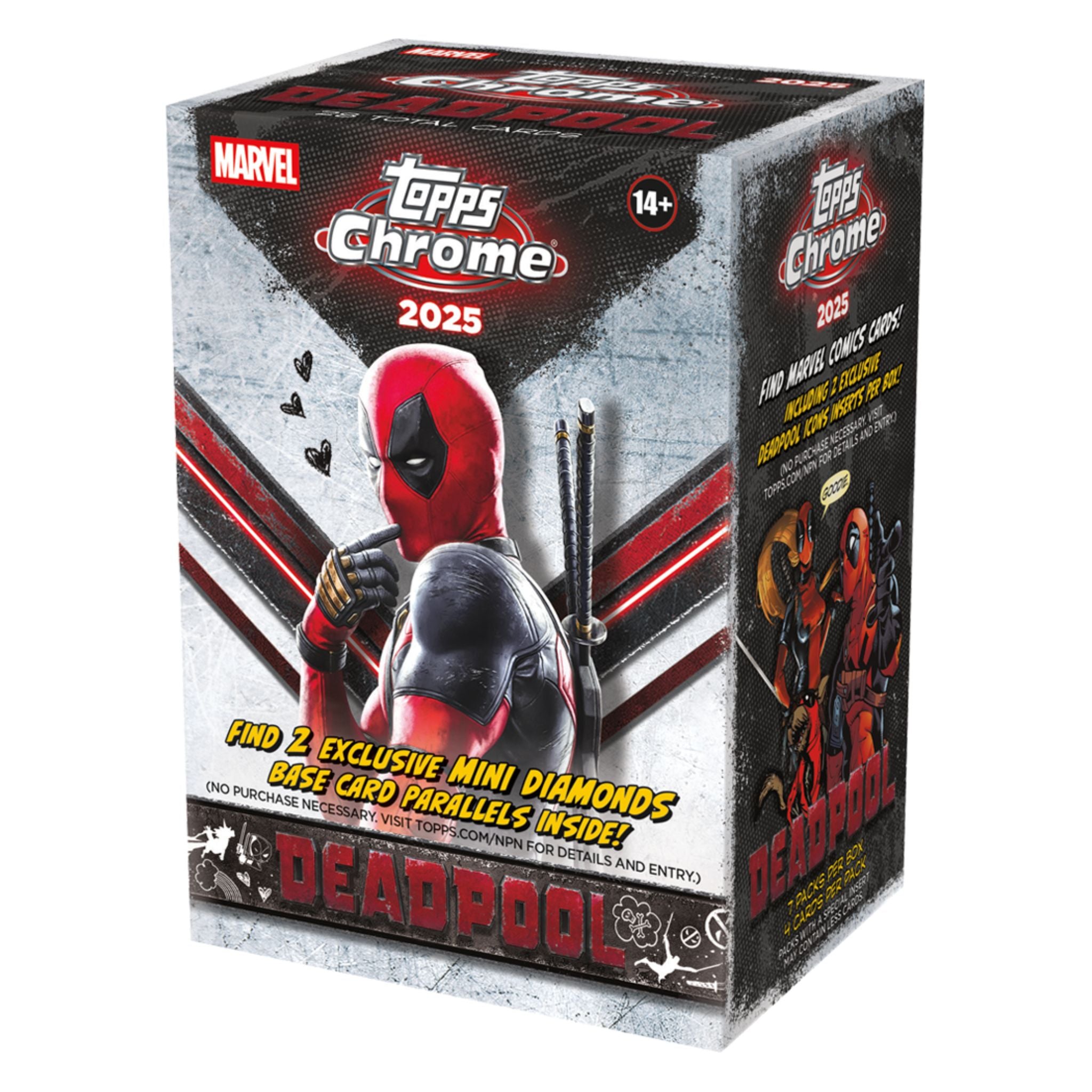 2025 Topps Chrome Marvel Deadpool Blaster Box – Trading Card Market