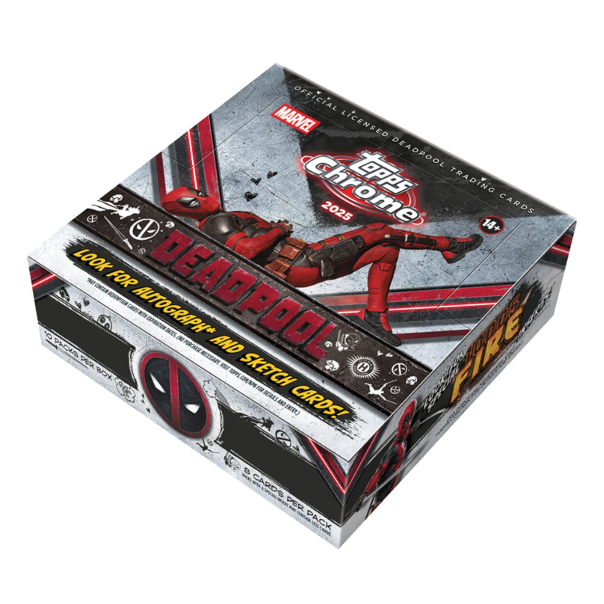2025 Topps Chrome Marvel Deadpool Hobby Box - Trading Card Market