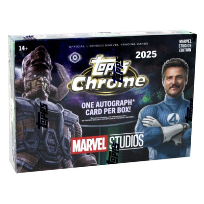 2025 Topps Chrome Marvel Studios Delight Box - Trading Card Market
