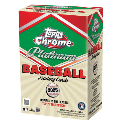 2025 Topps Chrome Platinum Baseball Blaster Box - Trading Card Market