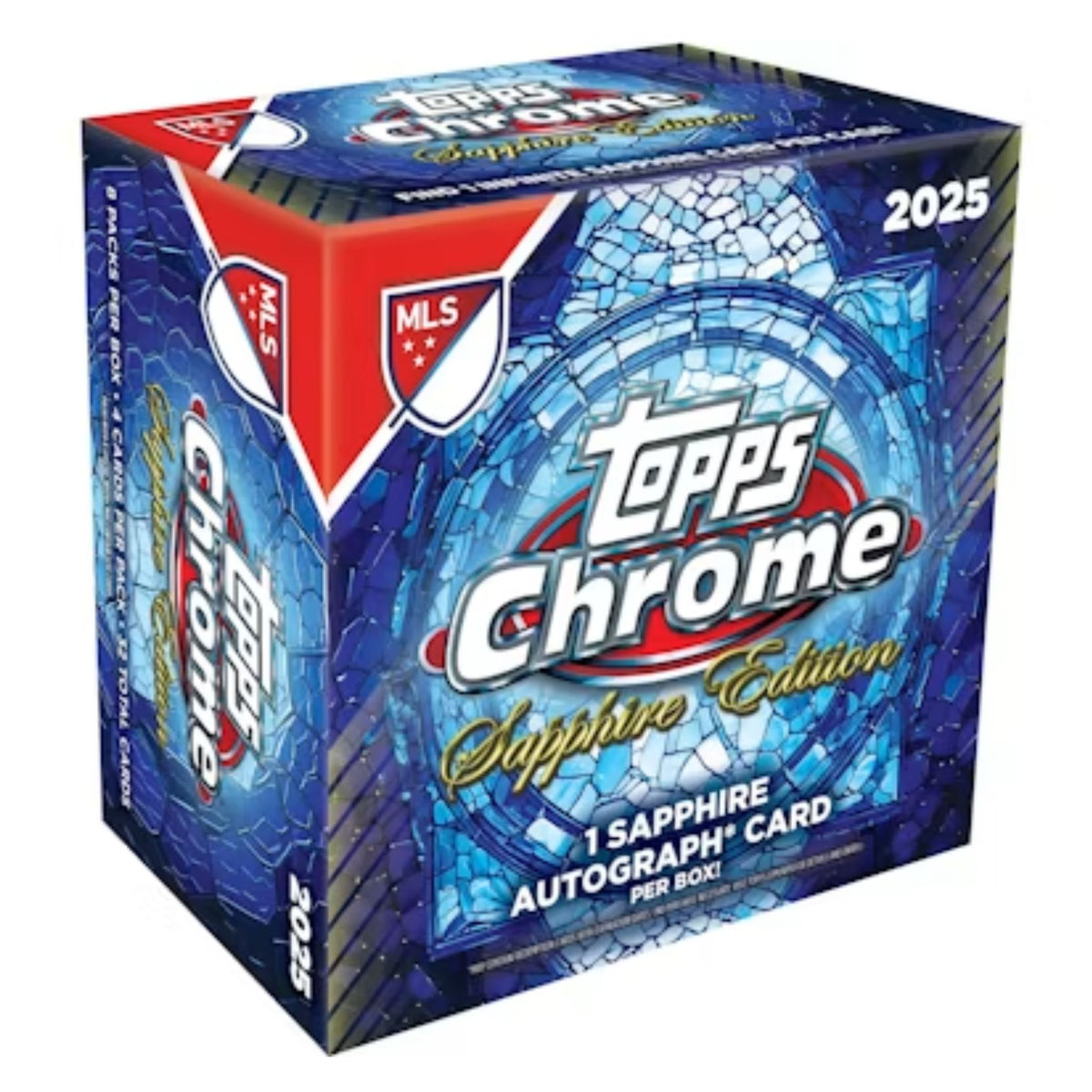 2025 Topps Chrome Sapphire MLS Soccer Hobby Box