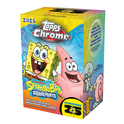 2025 Topps Chrome Spongebob Blaster Box - Trading Card Market