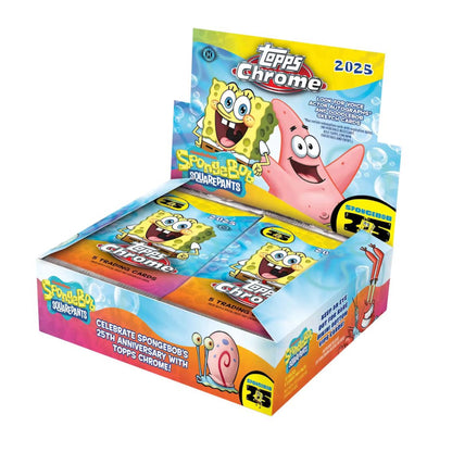 2025 Topps Chrome Spongebob Hobby Box - Trading Card Market