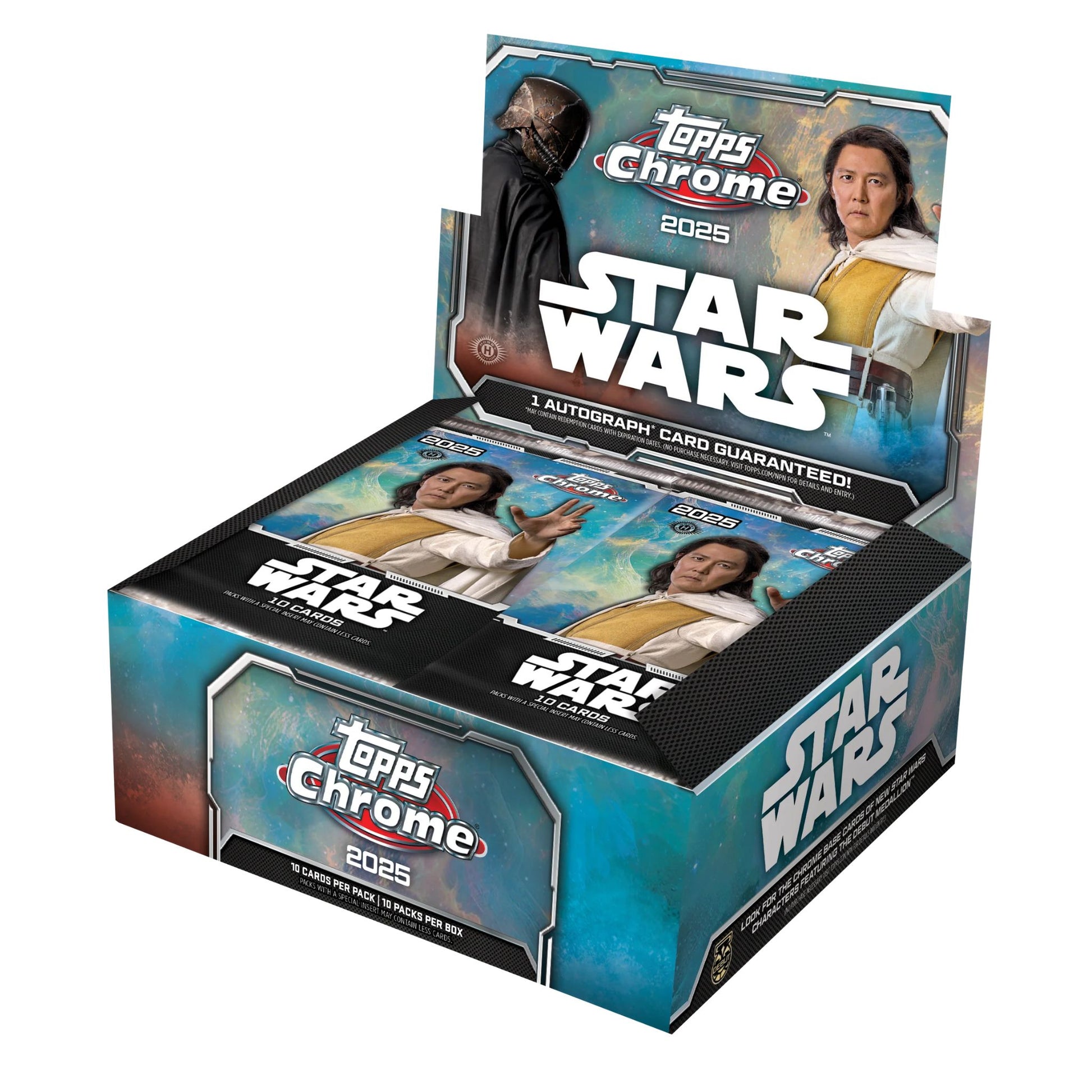 2025 Topps Chrome Star Wars Hobby Box - Trading Card Market
