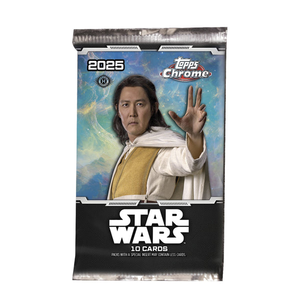 2025 Topps Chrome Star Wars Hobby Pack – Trading Card Market