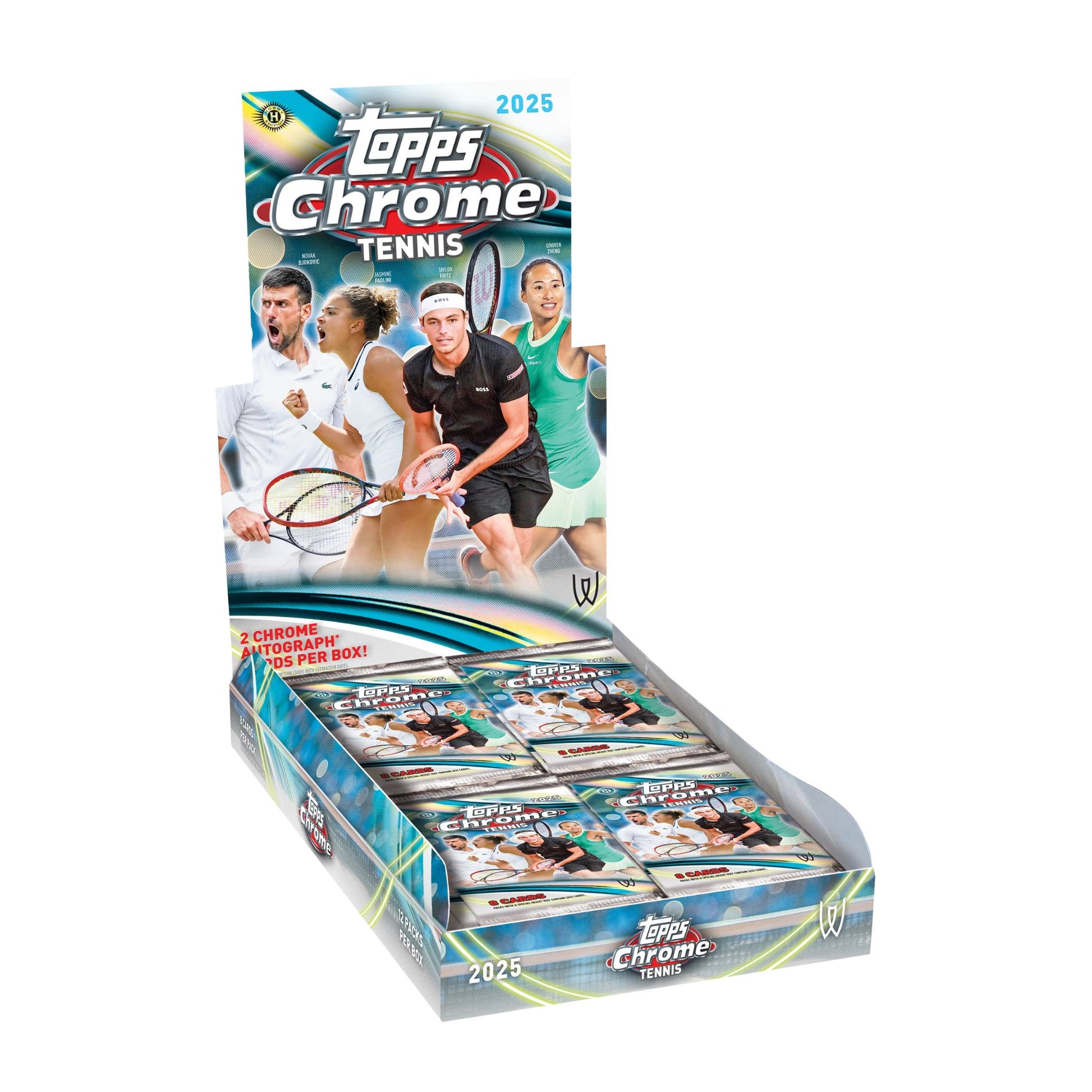 2025 Topps Chrome Tennis Hobby Box - Trading Card Market