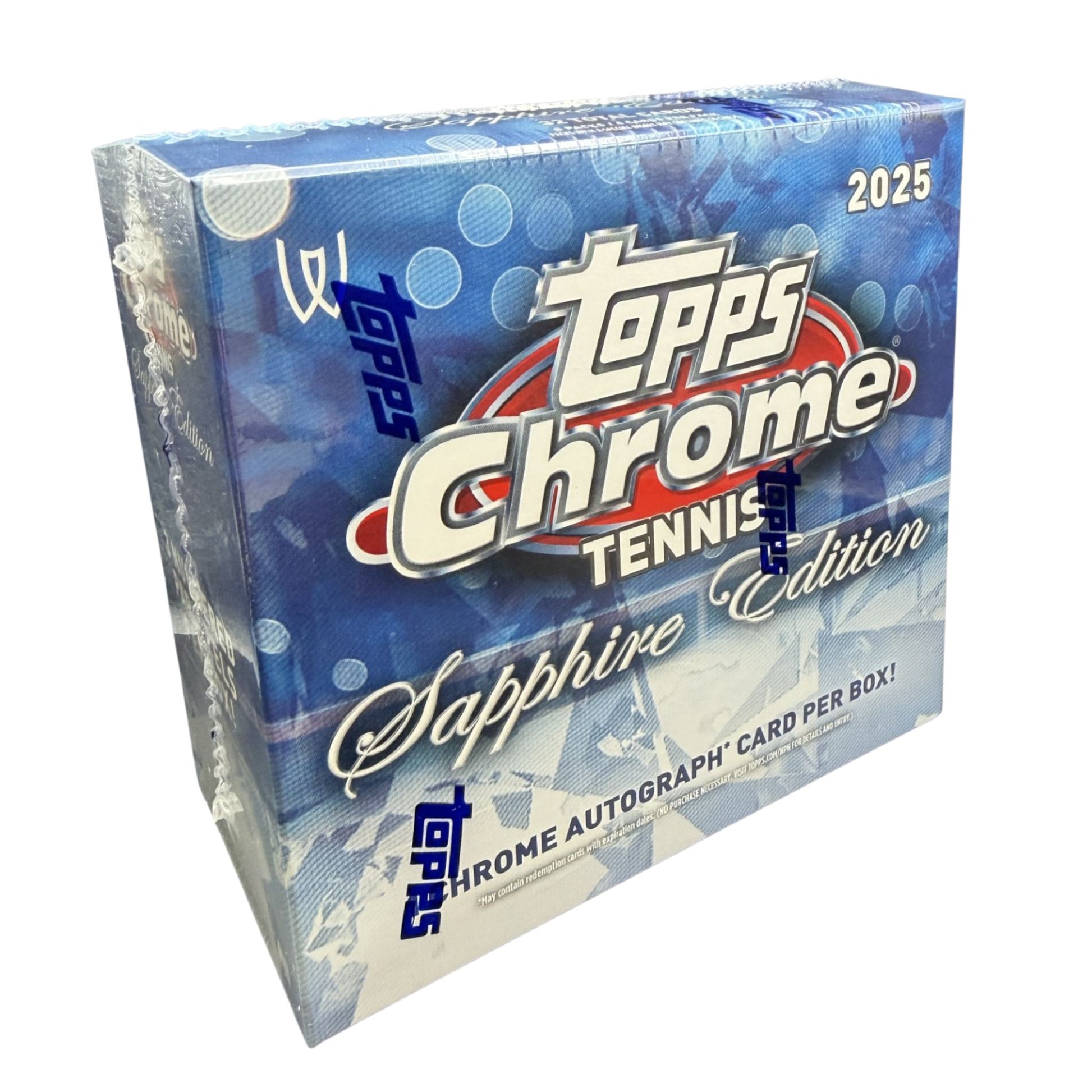 2025 Topps Chrome Tennis Sapphire Edition Box - Trading Card Market