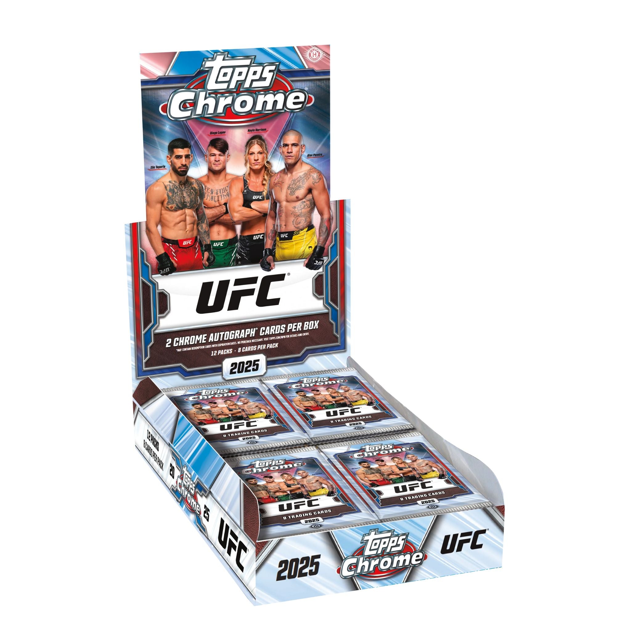 2025 Topps Chrome UFC Hobby Box – Trading Card Market