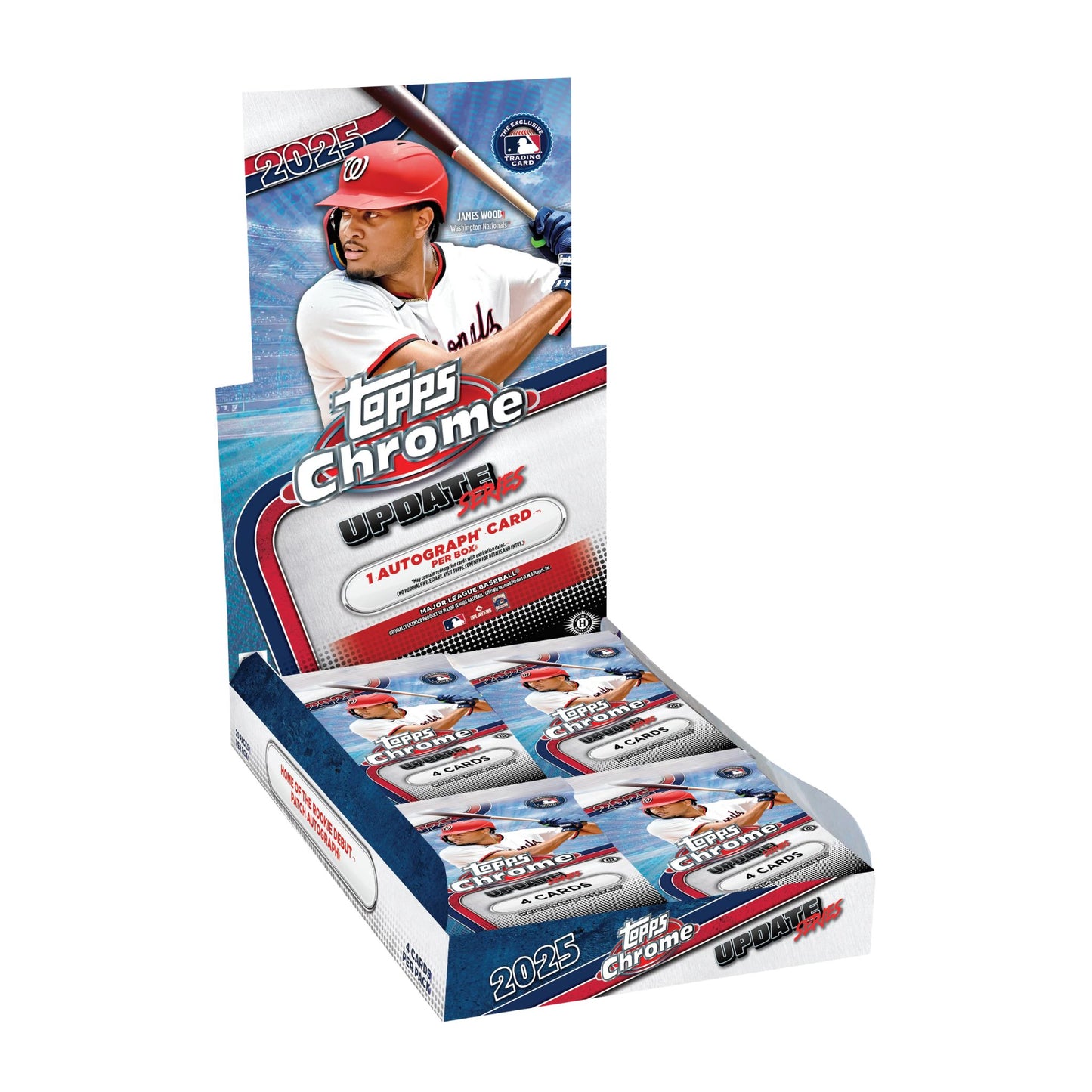 2025 Topps Chrome Update Baseball Hobby Box (Presell) - Trading Card Market