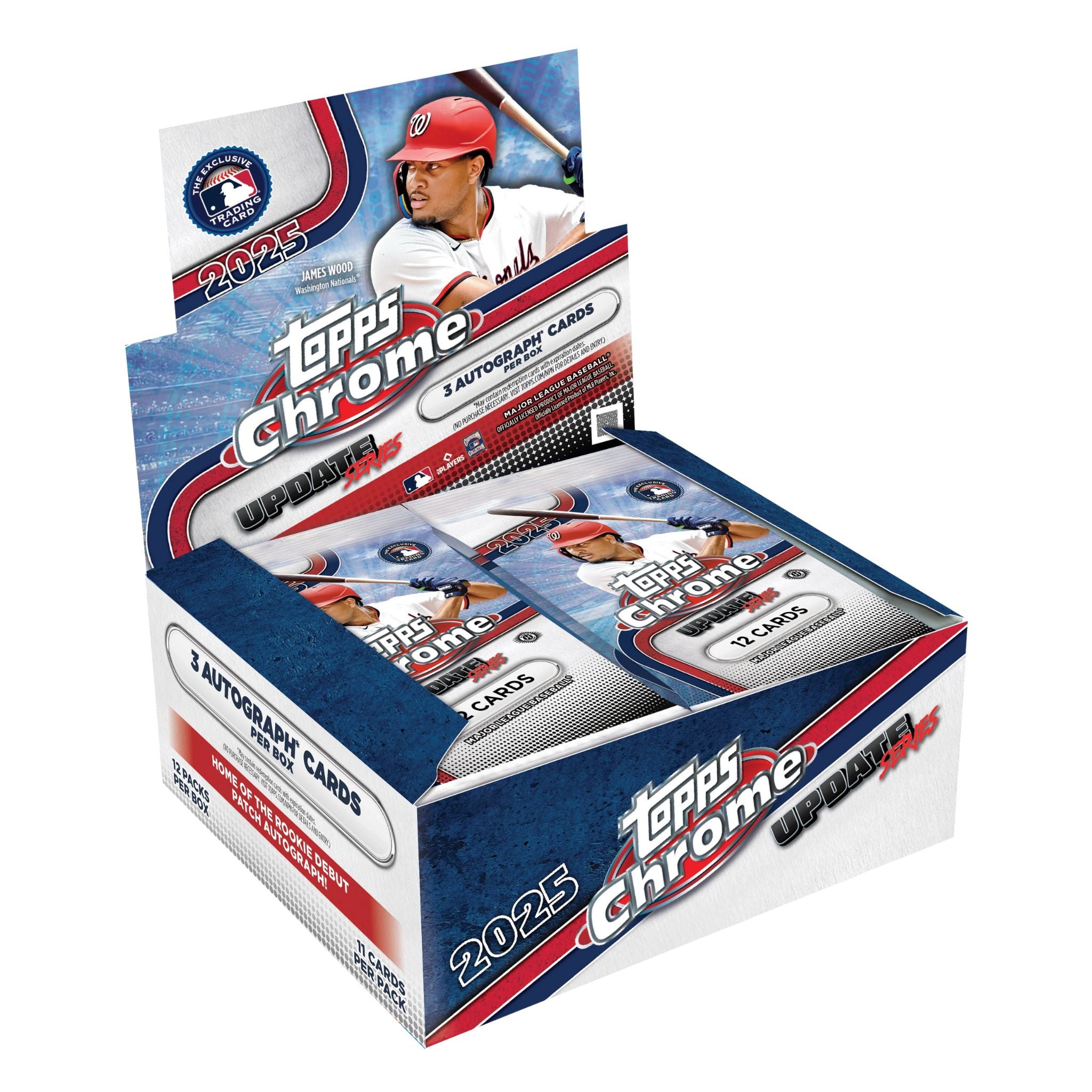 2025 Topps Chrome Update Baseball Jumbo Box – Trading Card Market