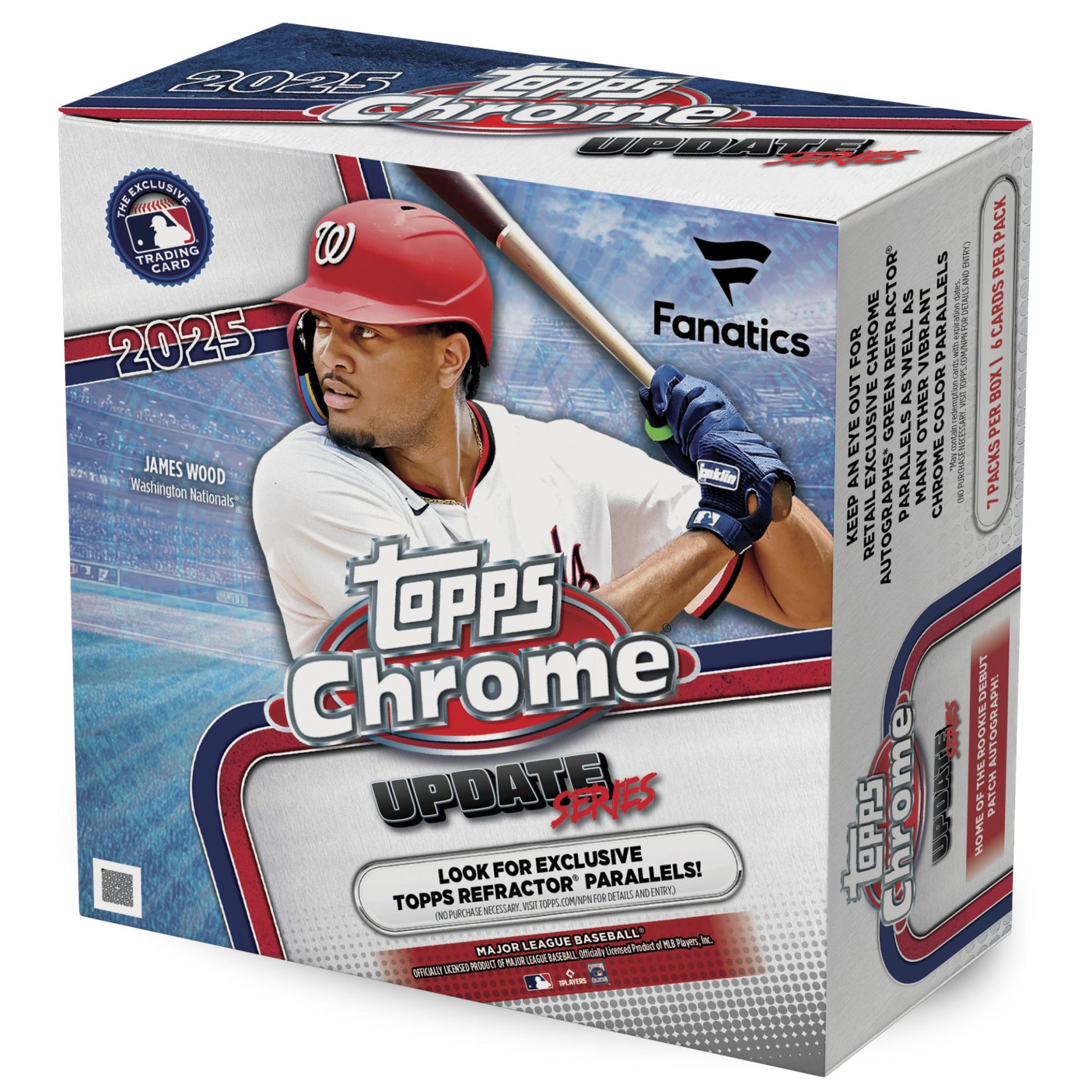 2025 Topps Chrome Update Series Baseball Mega Box (Fanatics) - Trading Card Market