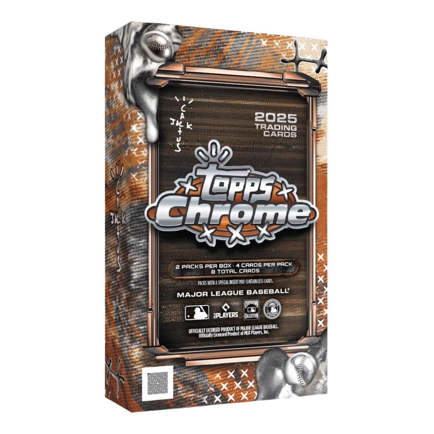 2025 Topps Chrome X Cactus Jack Fanatics Fest NYC Exclusive Baseball Box - Trading Card Market