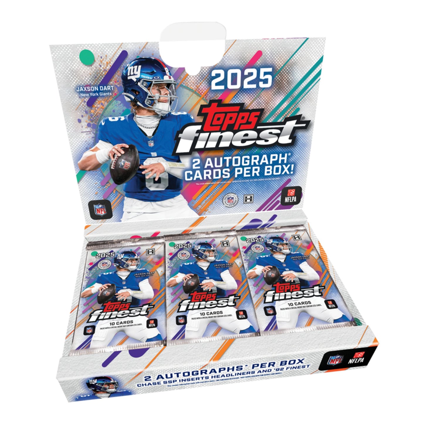 2025 Topps Finest Football Hobby Box - Trading Card Market