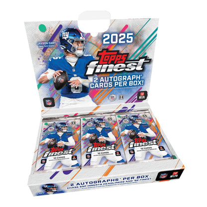 2025 Topps Finest Football Hobby Box - Trading Card Market